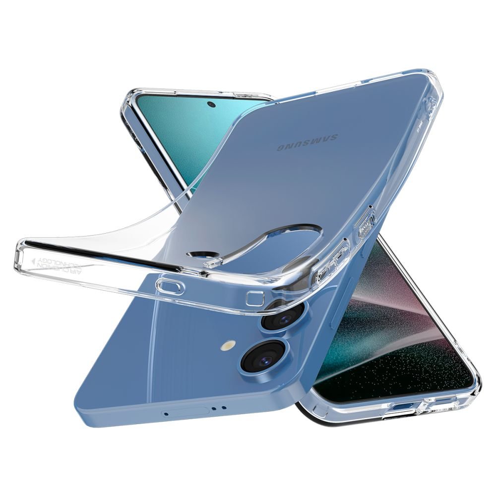 Spigen Samsung Galaxy S25 Liquid Crystal Θήκη Σιλικόνης - Crystal Clear