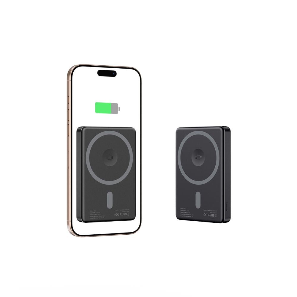 Tech - Protect PB33 Lifemag MagSafe PowerBank Μαγνητικό PowerBank Κινητού 5000 mAh - Black
