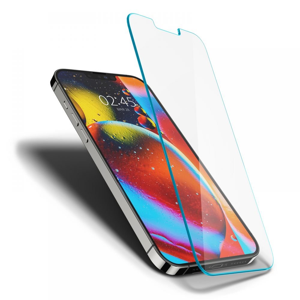 Spigen iPhone 13 Pro Max GLAS.tR Slim HD Case Friendly Full Screen Tempered Glass Αντιχαρακτικό Γυαλί Οθόνης 9H - Clear - AGL03382