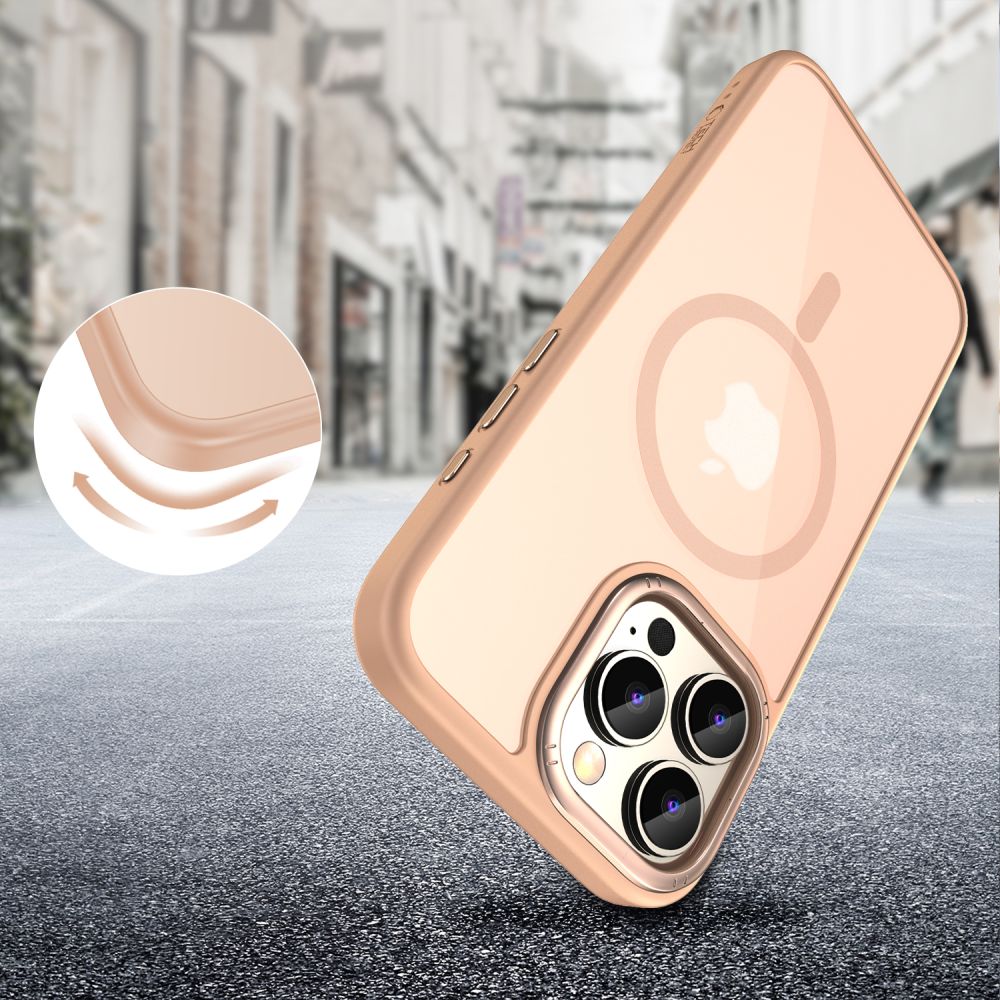 Tech - Protect iPhone 16 Pro Max MagEdge - Σκληρή Θήκη με Πλαίσιο Σιλικόνης και MagSafe - Desert