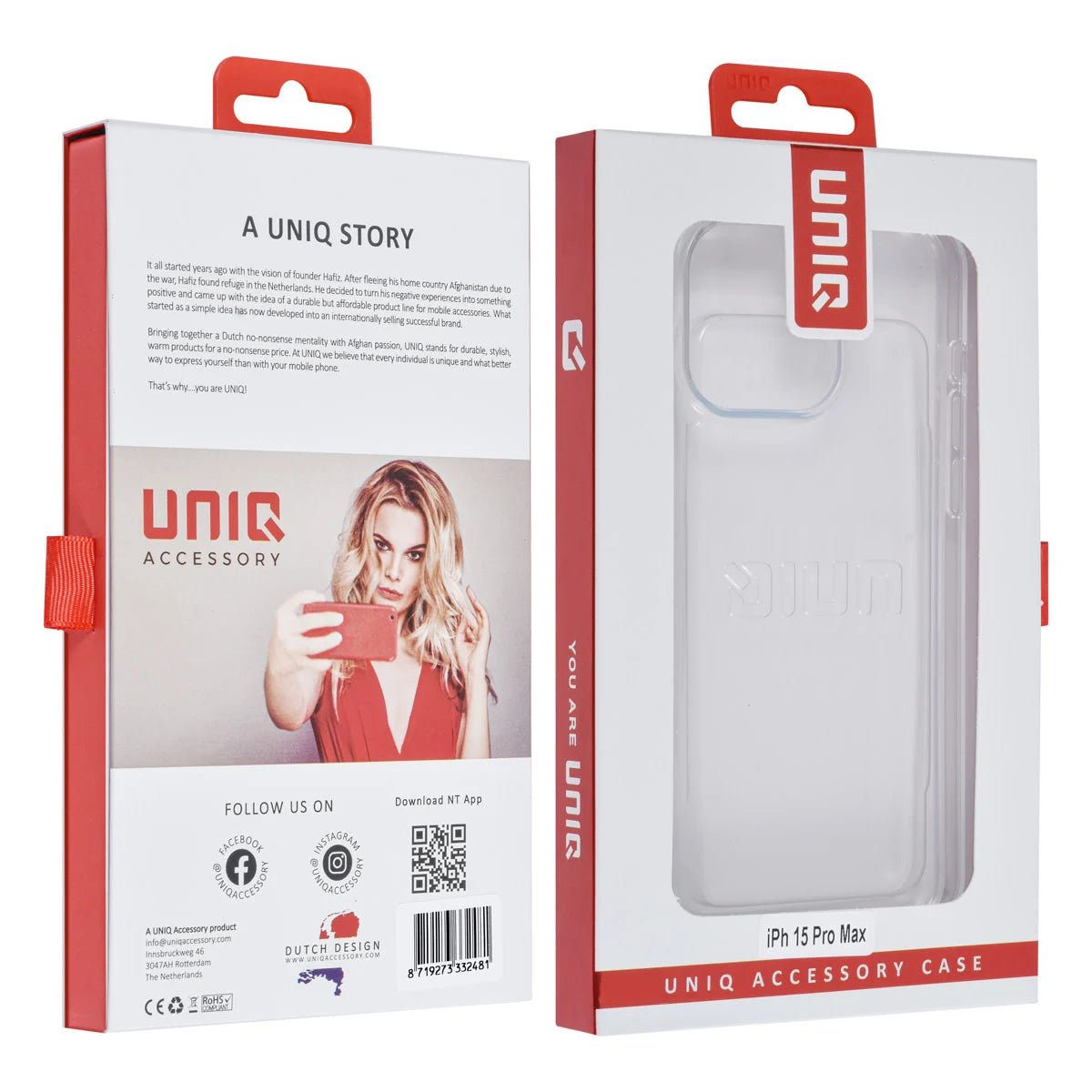 Tuniq iPhone 15 Pro Max Θήκη Σιλικόνης - Διάφανη