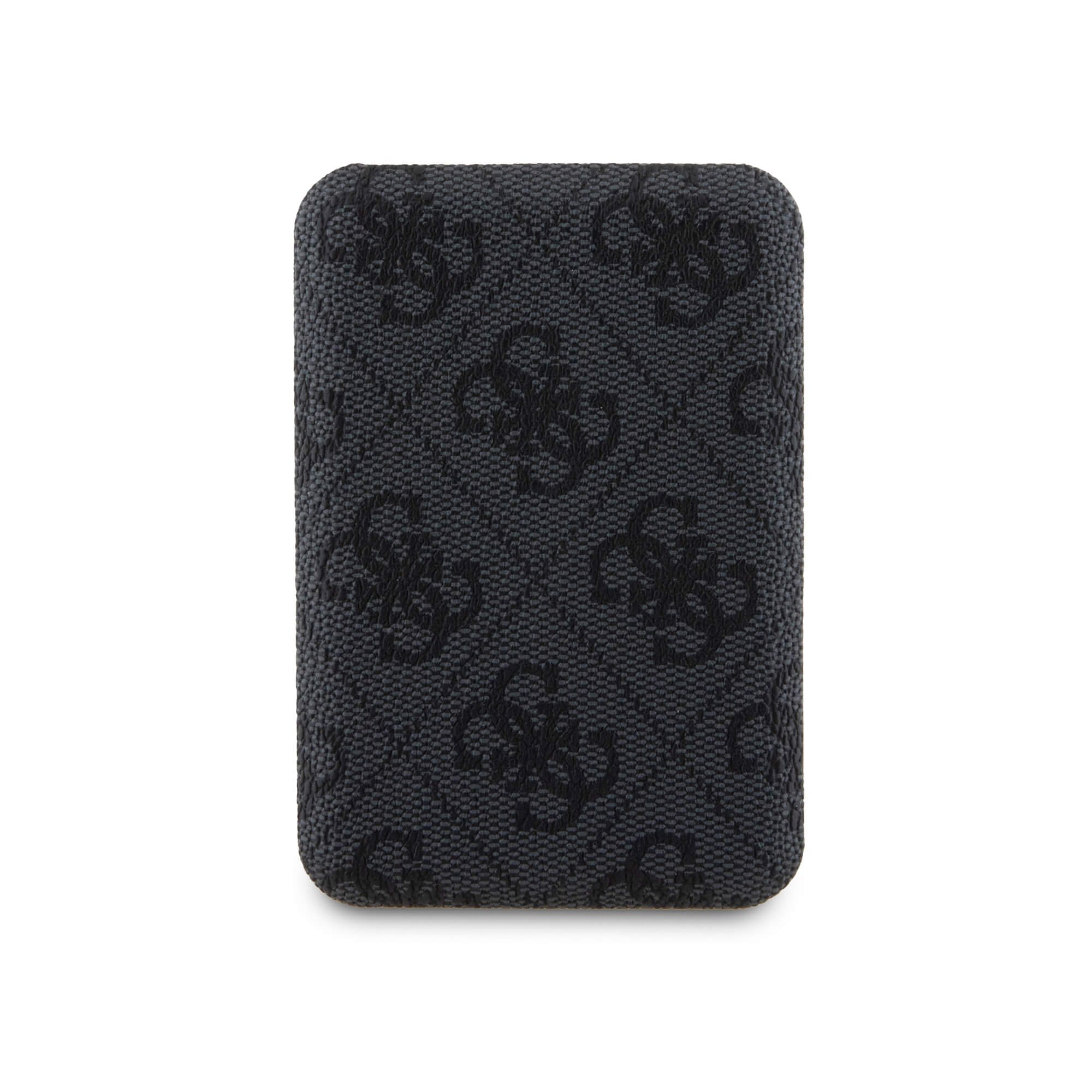 Guess PowerBank 15W - MagSafe 4G Leather Metal Logo - 5000 mAh - Black - GUPB5FP4EMGK