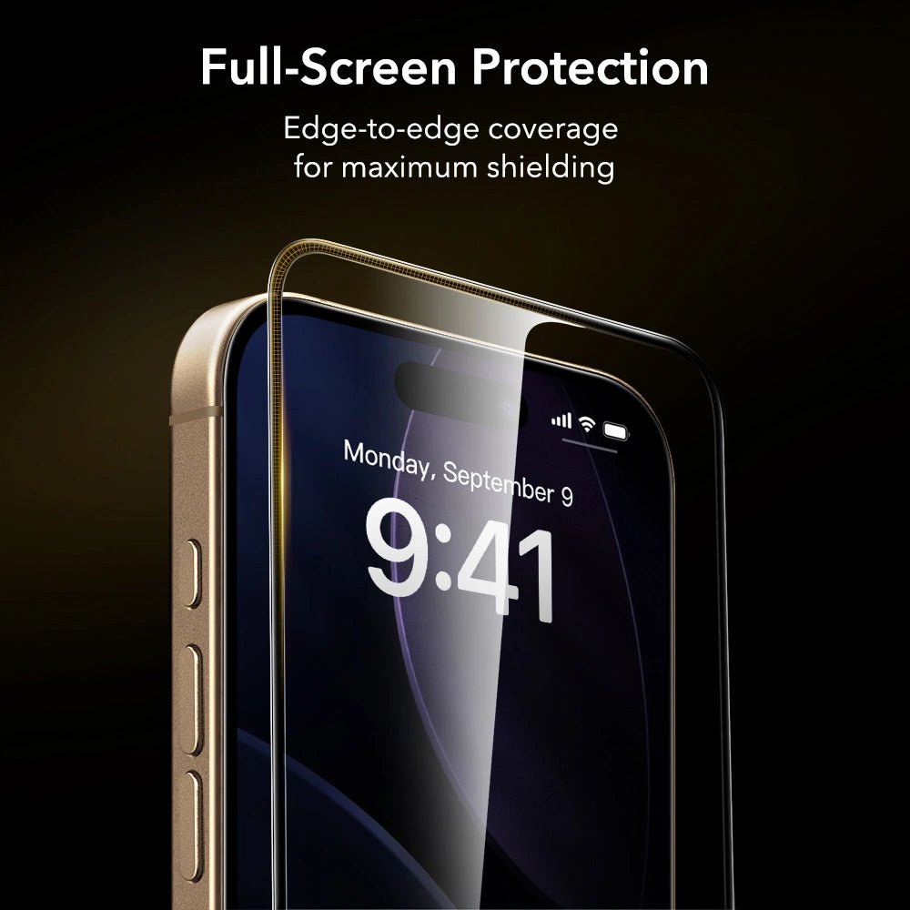 ESR iPhone 17 Pro - UltraFit Armorite Pro - Full Screen Αντιχαρακτικό Γυαλί Οθόνης - Black