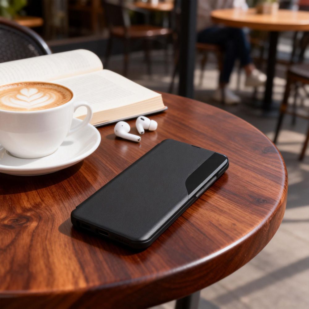 Tech - Protect Samsung Galaxy A37 5G - Θήκη Βιβλίο - Smart View - Black