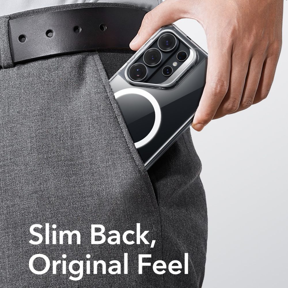 ESR Samsung Galaxy S26 Ultra - Σκληρή Θήκη με Πλαίσιο Σιλικόνης και MagSafe - Classic Hybrid Kickstand MagSafe - Clear