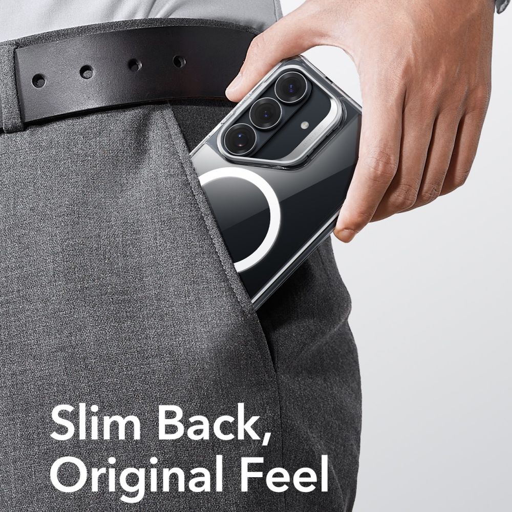 ESR Samsung Galaxy S26 Plus - Σκληρή Θήκη με Πλαίσιο Σιλικόνης και MagSafe - Classic Hybrid Kickstand MagSafe - Clear