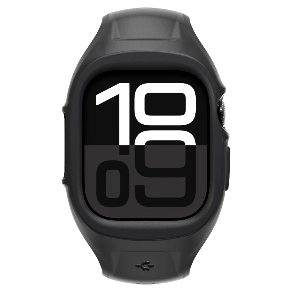 Spigen Λουράκι Apple Watch 10/11 - 46mm με Θήκη Προστασίας - Liquid Air Pro - Matte Black