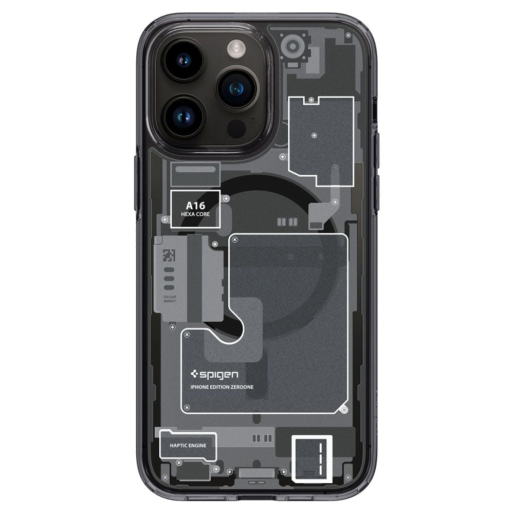 Spigen iPhone 14 Pro Ultra Hybrid Mag Σκληρή Θήκη με Πλαίσιο Σιλικόνης Και MagSafe - Zero One