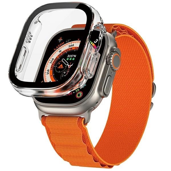 PanzerGlass Θήκη Apple Watch Ultra (1/2/3) - 49mm - Full Body D3O με Προστασία Οθόνης - Διάφανο
