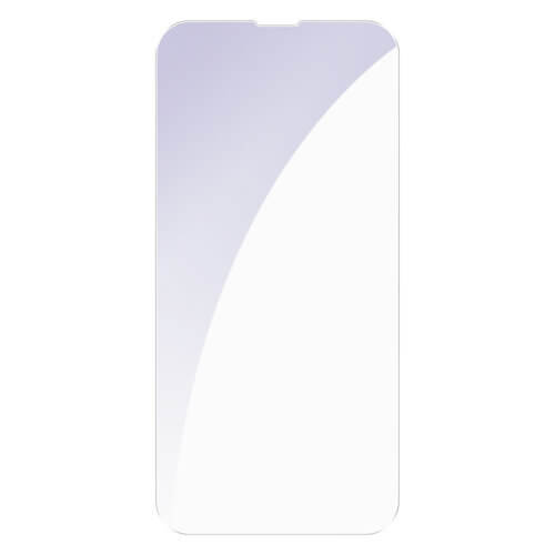 Baseus iPhone 13 Pro Max 0.3mm Anti - Blue Light Case Friendly Full Screen Αντιχαρακτικό Γυαλί Οθόνης - 2 Τεμάχια - Clear - SGBL020502
