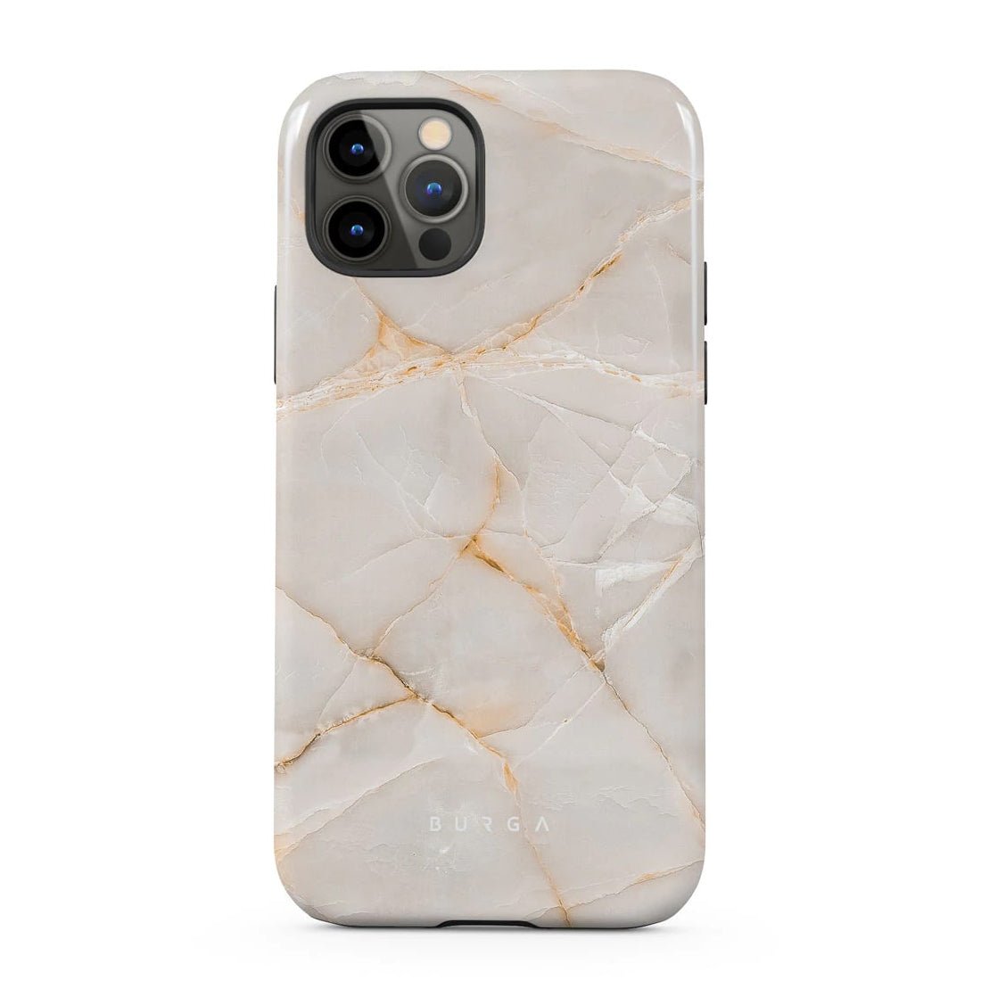 Burga iPhone 12 / 12 Pro Fashion Tough Σκληρή Θήκη - Vanilla Sand