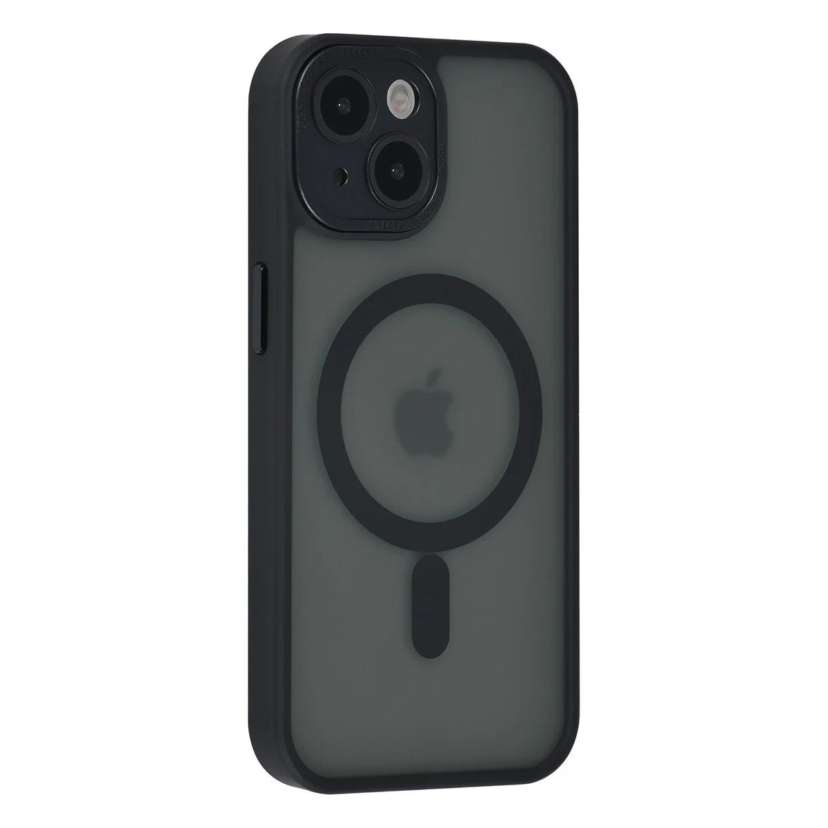 Tuniq iPhone 15 - MagSafe Σκληρή Θήκη με Πλαίσιο Σιλικόνης και Προστασία Καμερών - Μαύρη