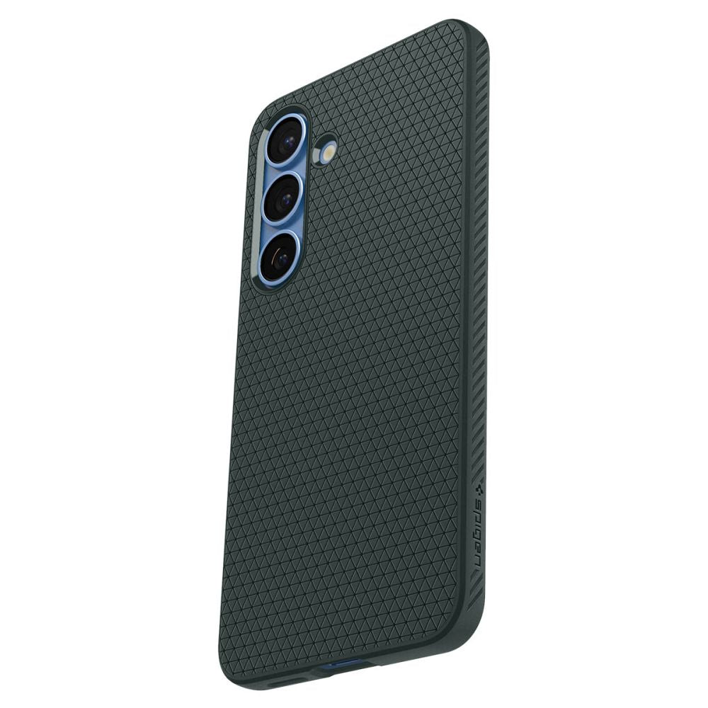 Spigen Samsung Galaxy S25 Liquid Air Θήκη Σιλικόνης - Abyss Green