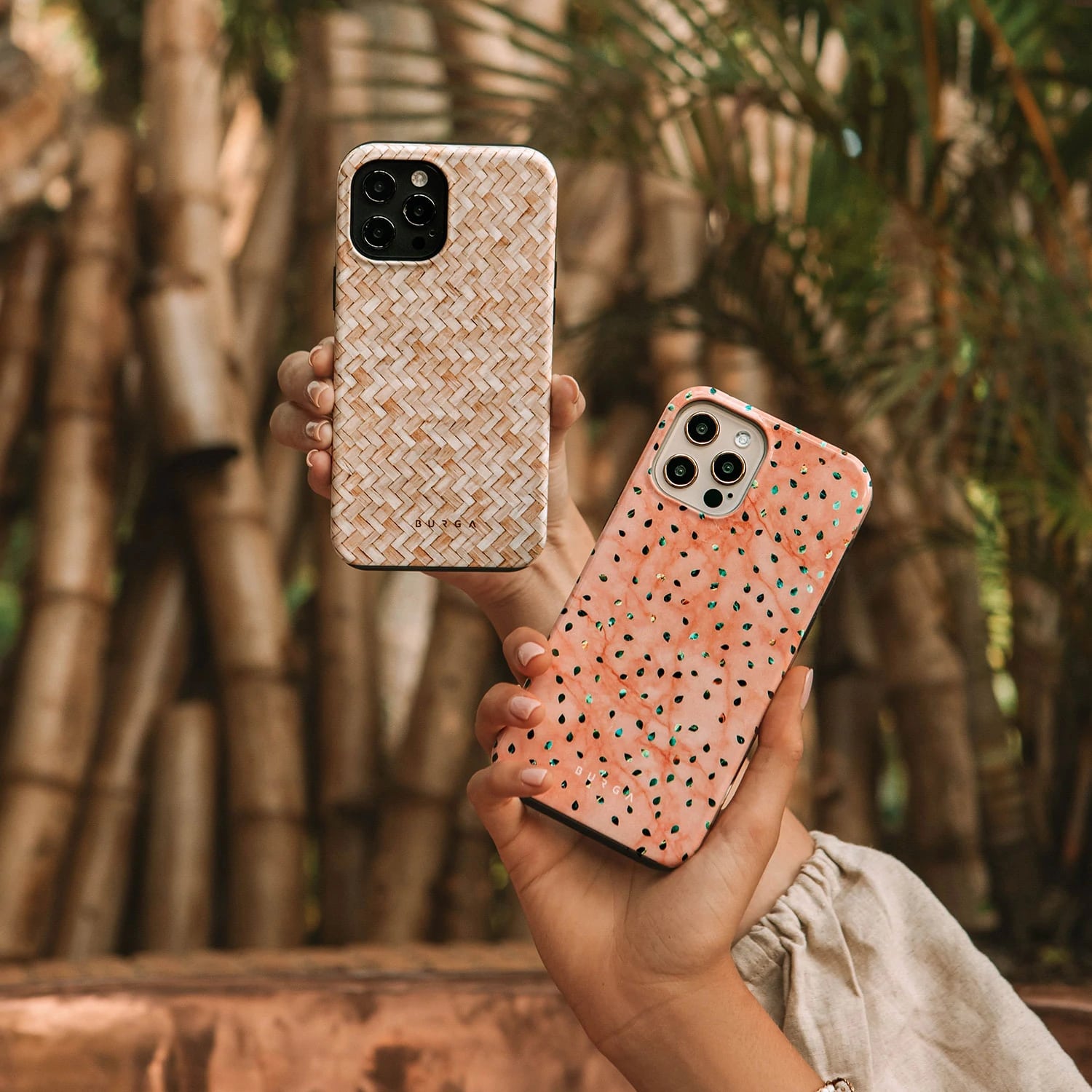 Burga Samsung Galaxy S22 Plus Fashion Tough Σκληρή Θήκη - Watermelon Shake