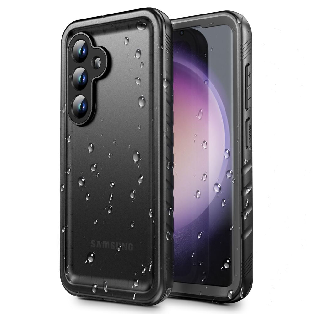 Tech - Protect Samsung Galaxy S24 Shellbox IP68 Αδιάβροχη Σκληρή Θήκη με MagSafe - Black / Ημιδιάφανη