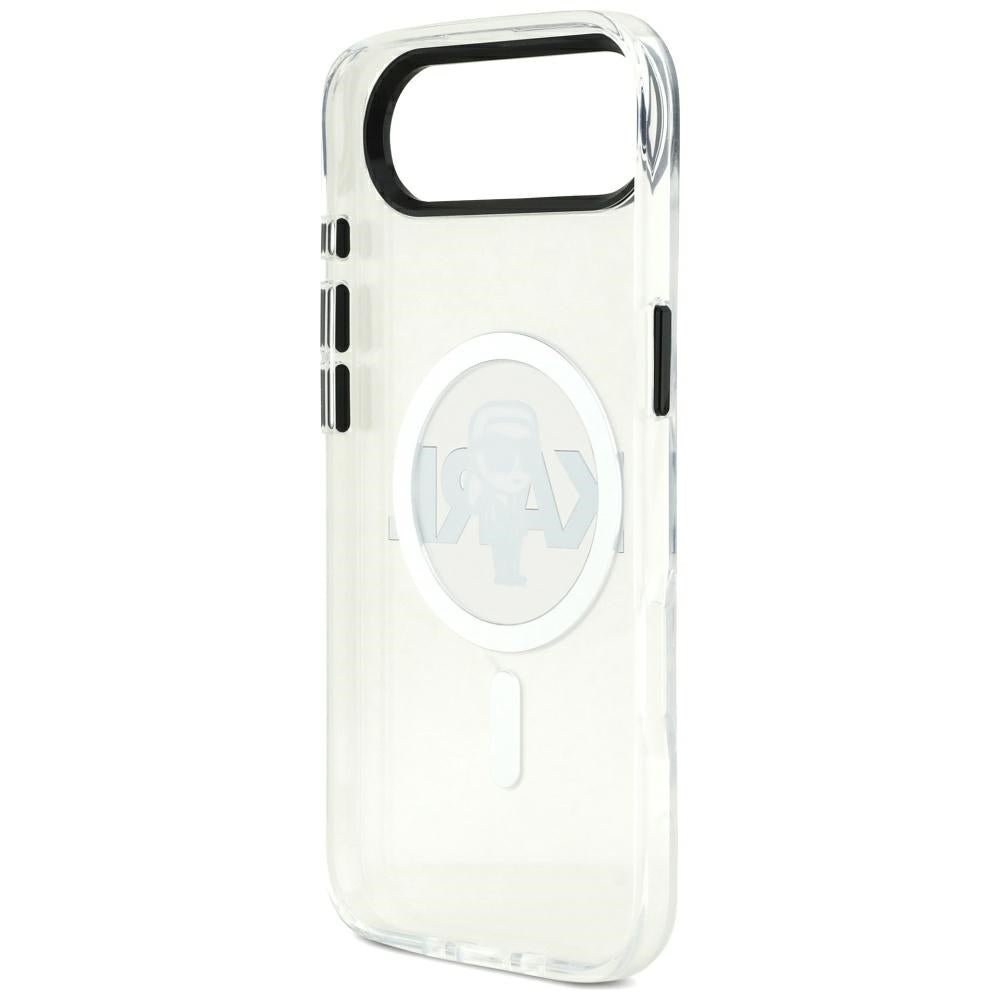 Karl Lagerfeld iPhone Air - IML Karl Sketch Logo MagSafe - Σκληρή Θήκη με Πλαίσιο Σιλικόνης - Clear - KLHMP17MHGKIGKBT