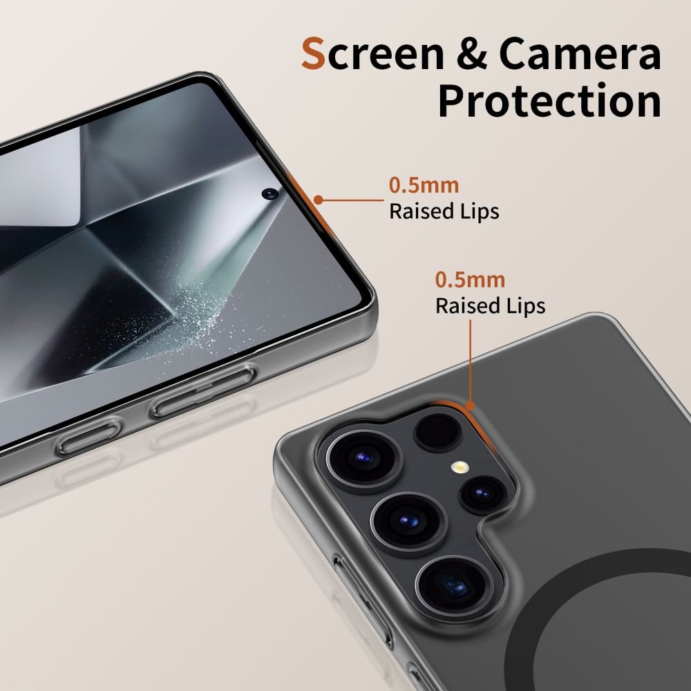 Tech - Protect Samsung Galaxy S25 Ultra MagSlim - Σκληρή Θήκη με MagSafe - Matte / Black