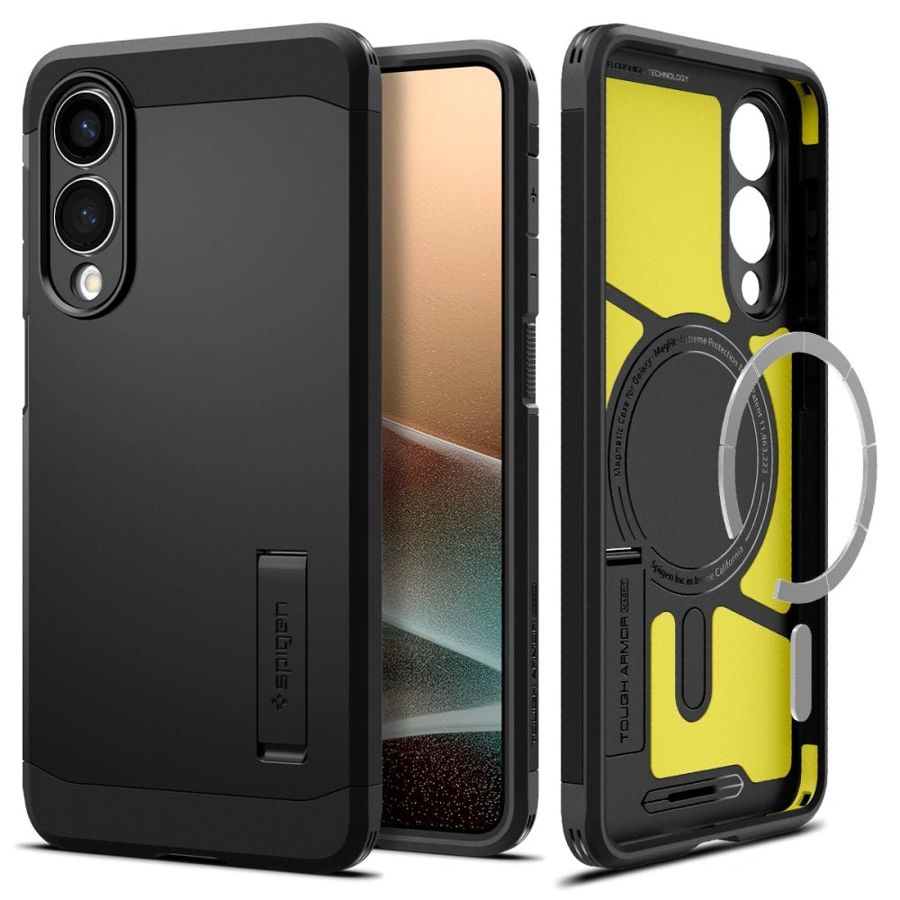 Spigen Samsung Galaxy S25 Edge - Tough Armor Mag - Σκληρή Θήκη με MagSafe - Black