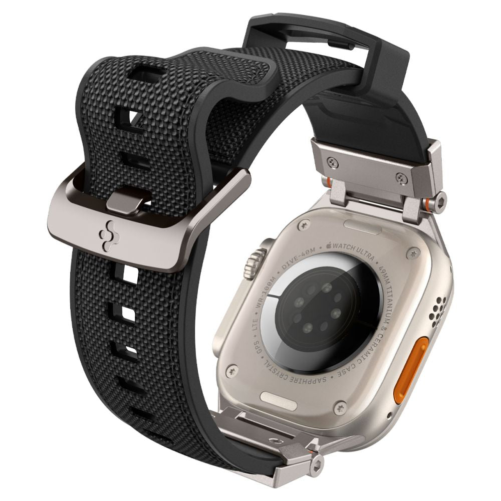 Spigen Λουράκι Apple Watch 4/5/6/7/8/9/10/11 - SE (1/2/3) - ULTRA (1/2/3) - 44/45/46/49mm DuraPro Armor - Black
