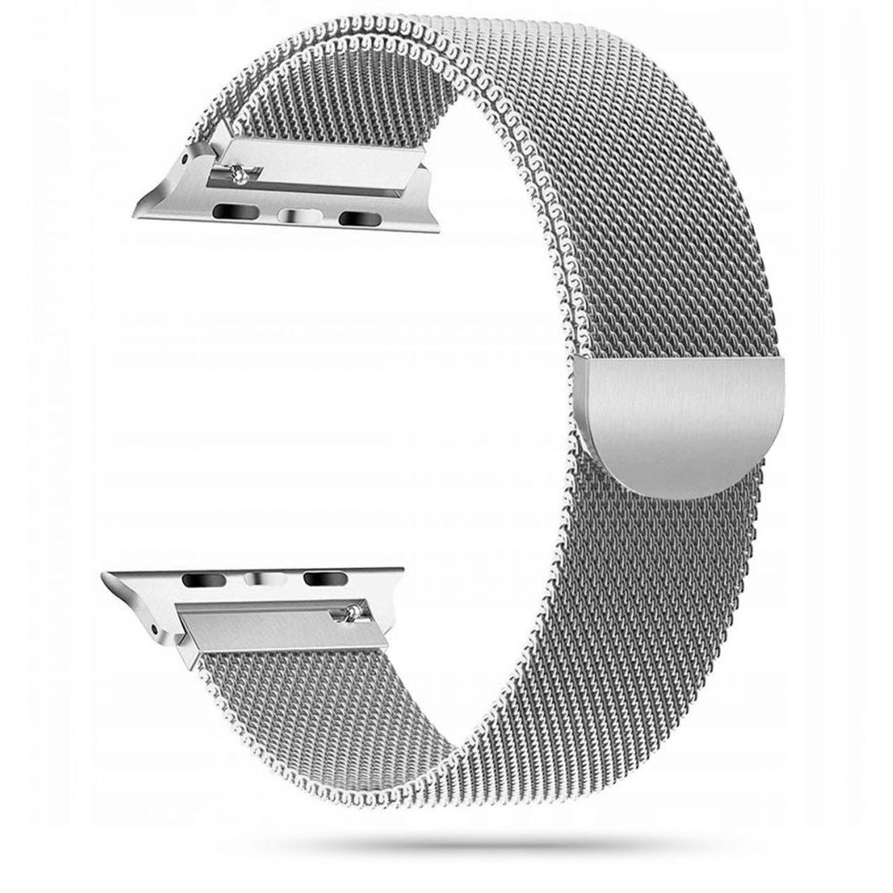 Tech - Protect Λουράκι Apple Watch 8/9/10/11 - SE (1/2/3) - Ultra (1/2/3) – 44/45/46/49mm MilaneseBand από Ανοξείδωτο Ατσάλι - Silver