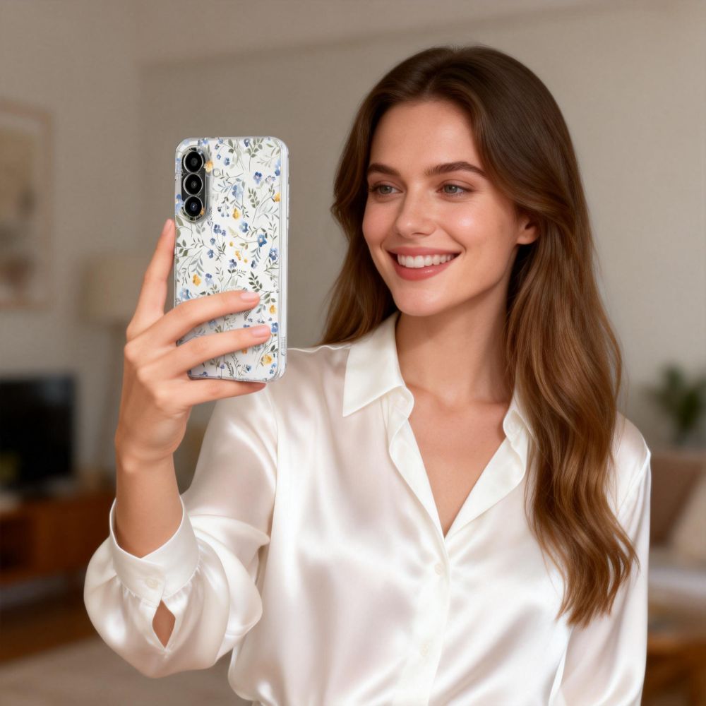 Tech - Protect Samsung Galaxy A37 5G - Θήκη Σιλικόνης - Flexair - Spring Flowers