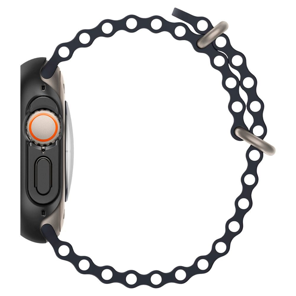 Spigen Θήκη Apple Watch Ultra (1/2/3) - 49mm Thin Fit - Black