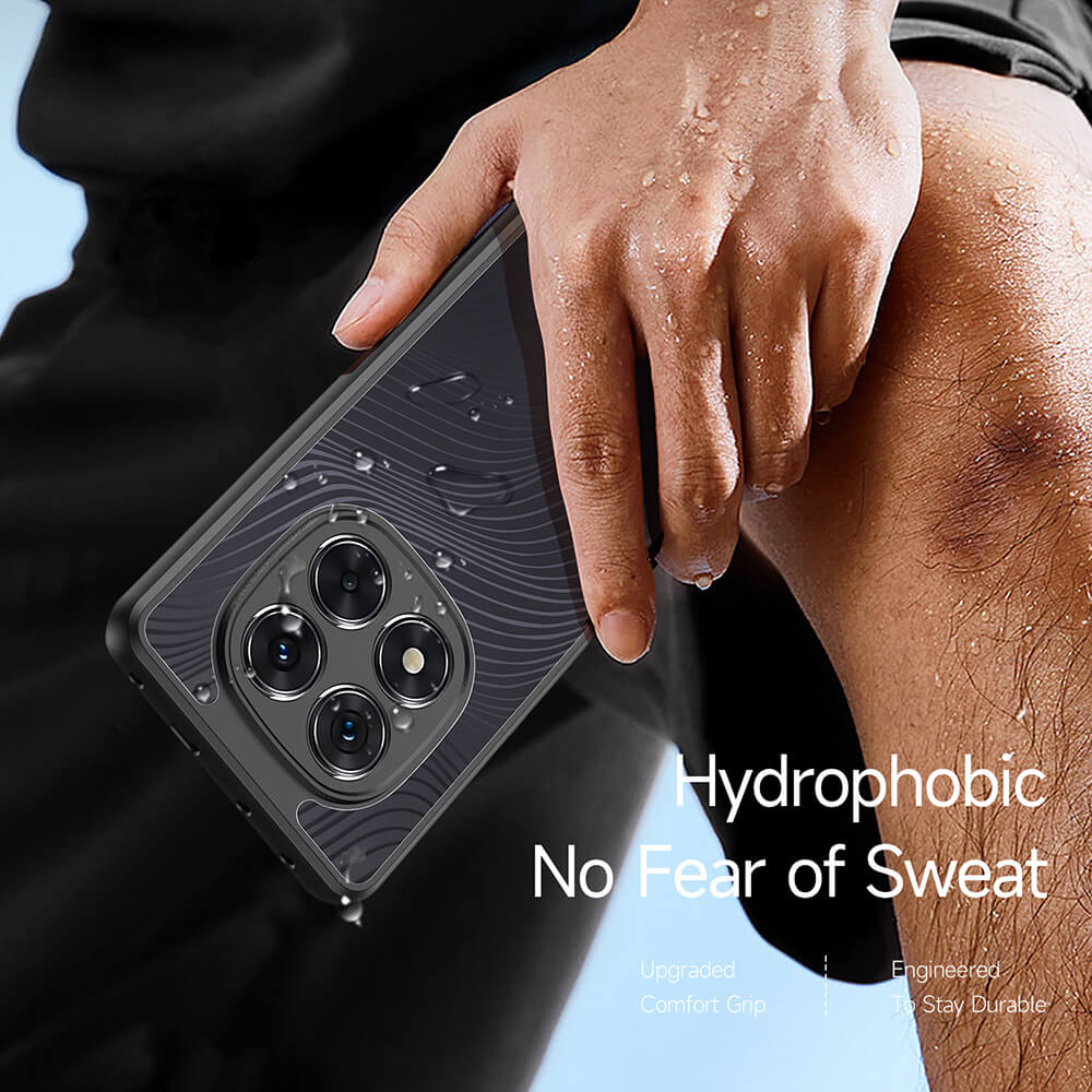 Dux Ducis Xiaomi Redmi Note 14 Pro 5G / Poco X7 Aimo Series Σκληρή Θήκη με Πλαίσιο Σιλικόνης - Black