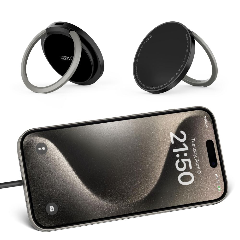 Tech - Protect QI15W - A33 15W Ασύρματος Φορτιστής MagSafe - Black