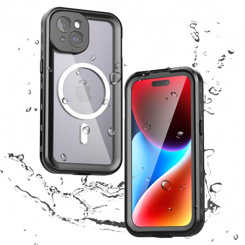 ShellBox iPhone 15 - Αδιάβροχη Θήκη IP68 - Black