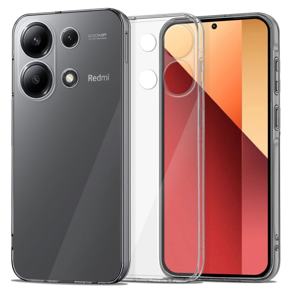 Tech - Protect Xiaomi Redmi Note 13 Pro 4G Flexair+ Λεπτή Θήκη Σιλικόνης - Διάφανη
