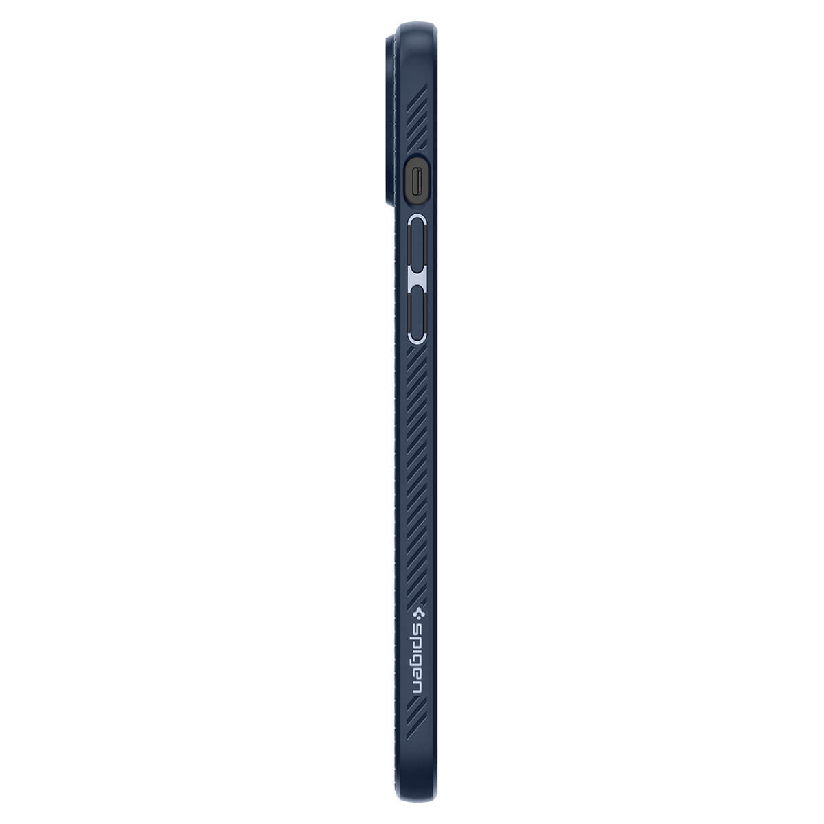 Spigen iPhone 15 Plus Liquid Air Θήκη Σιλικόνης - Navy Blue