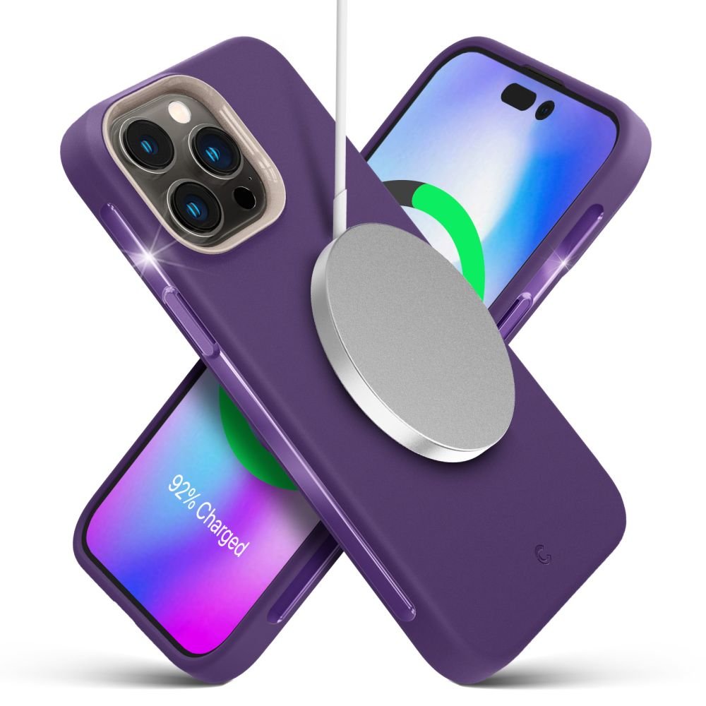 Spigen Cyrill iPhone 14 Pro Ultra Color Mag Θήκη Σιλικόνης TPU με MagSafe - Taro