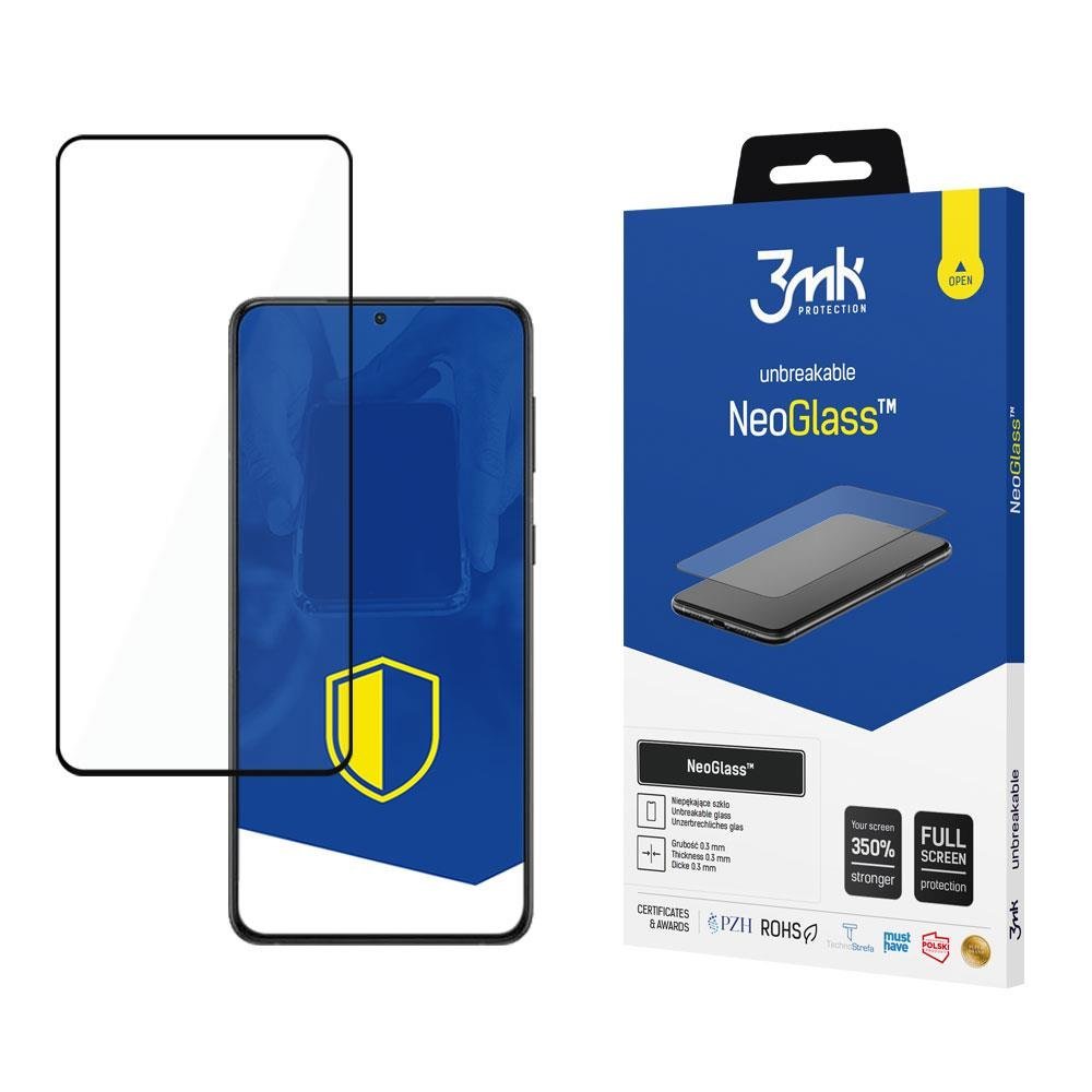 3MK Samsung Galaxy S22 Plus NeoGlass 8H Full Screen Αντιχαρακτικό Γυαλί Οθόνης - Black