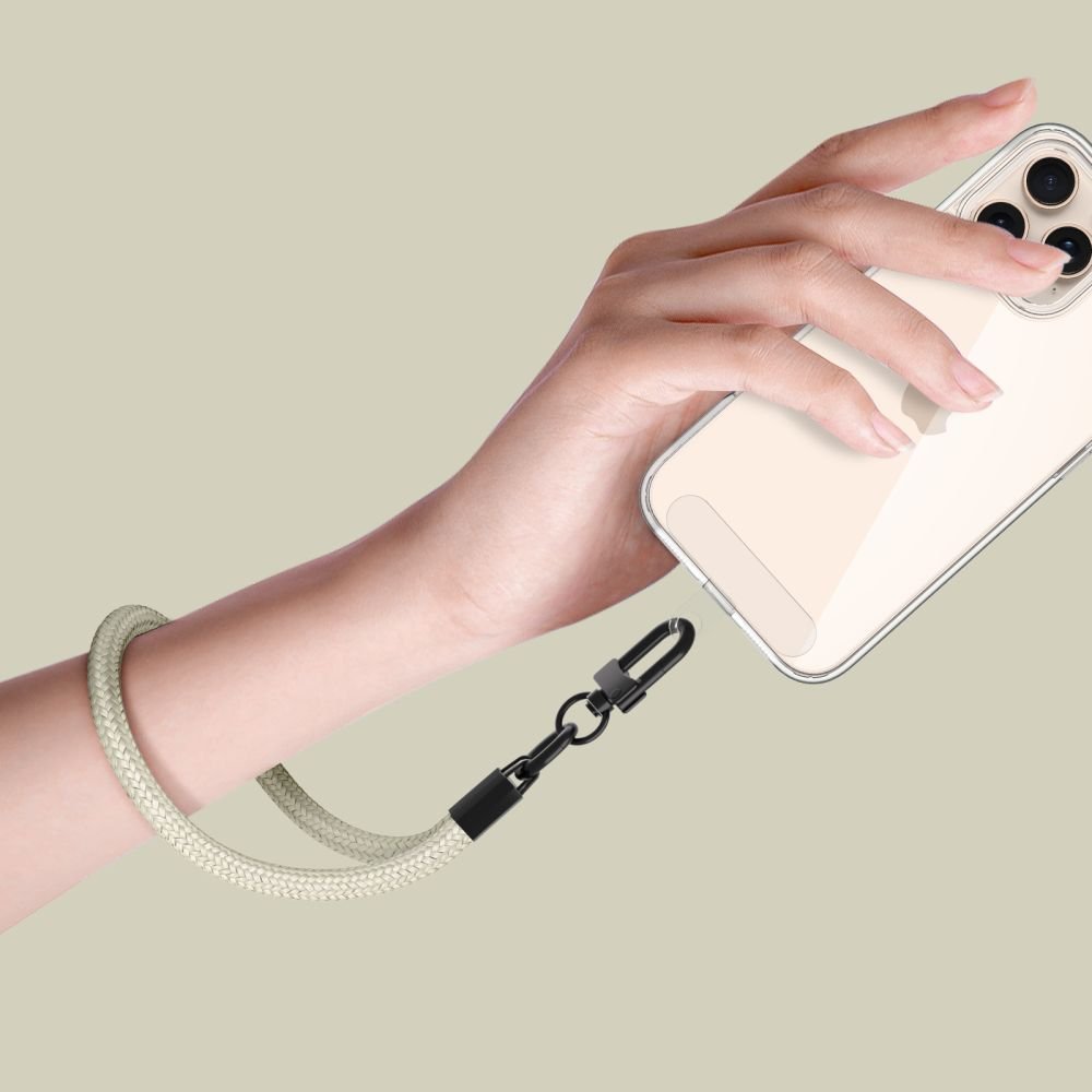 Tech - Protect C3S Rope Wrist Strap - Universal Λουράκι Καρπού για Θήκη Κινητού - Taupe / Black