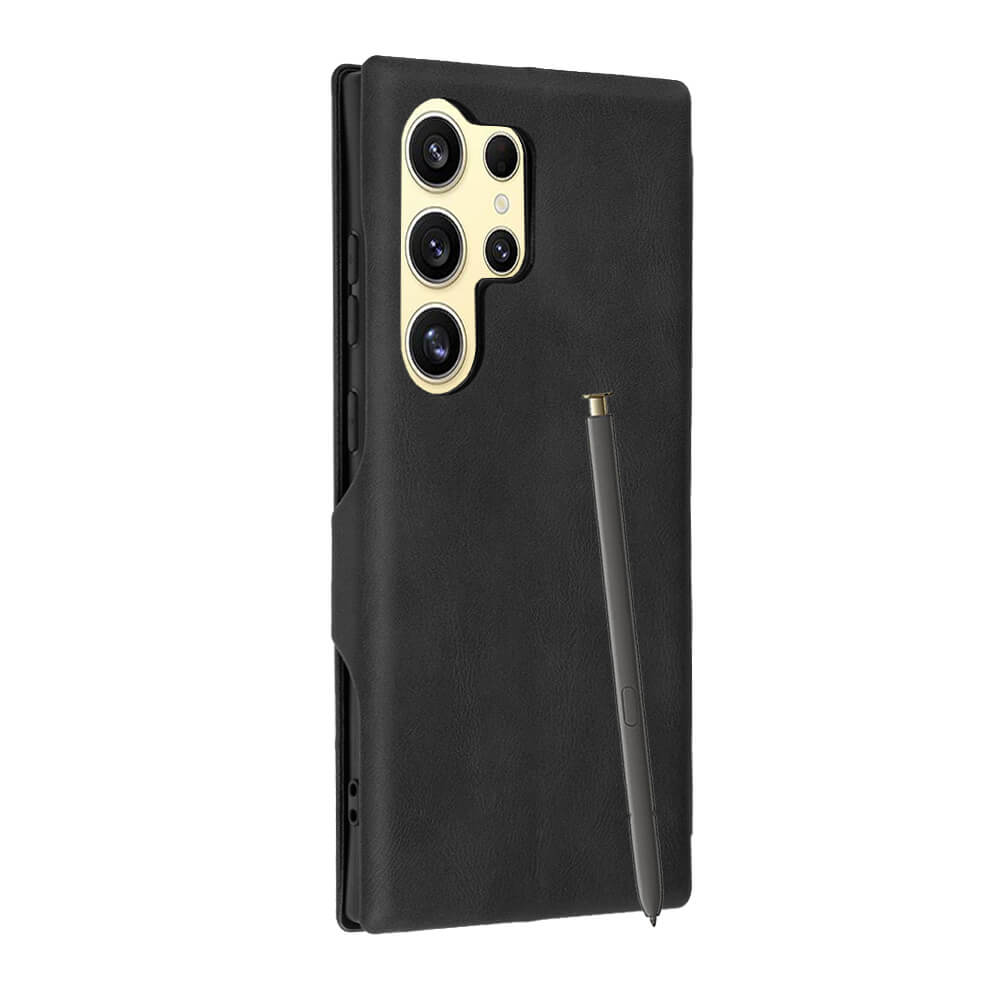 Techsuit Samsung Galaxy S24 Ultra - Safe Wallet Plus - Θήκη Βιβλίο - Black