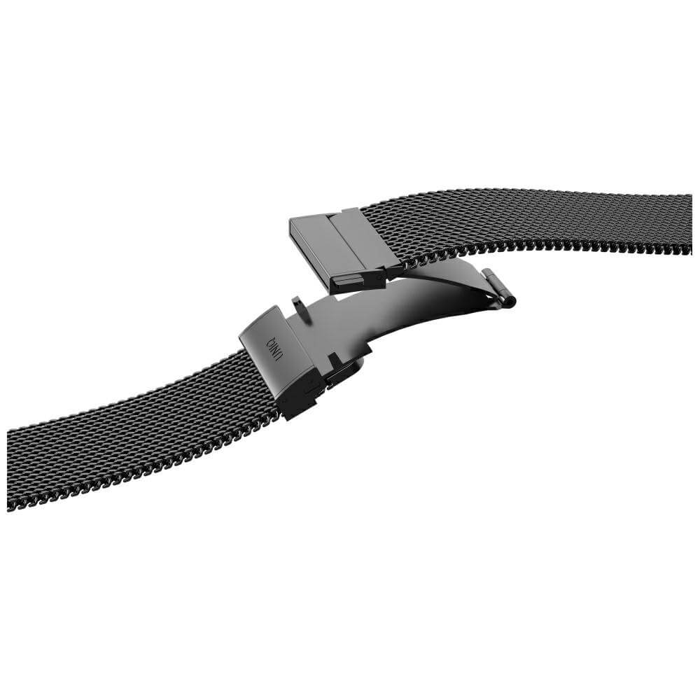 Uniq Λουράκι Apple Watch 4 / 5 / 6 / 7 / 8 / 9 / SE / SE 2 / Ultra / Ultra 2 - 44 / 45 / 46 / 49 mm Dante Pro από Ανοξείδωτο Ατσάλι - Titanium Silver