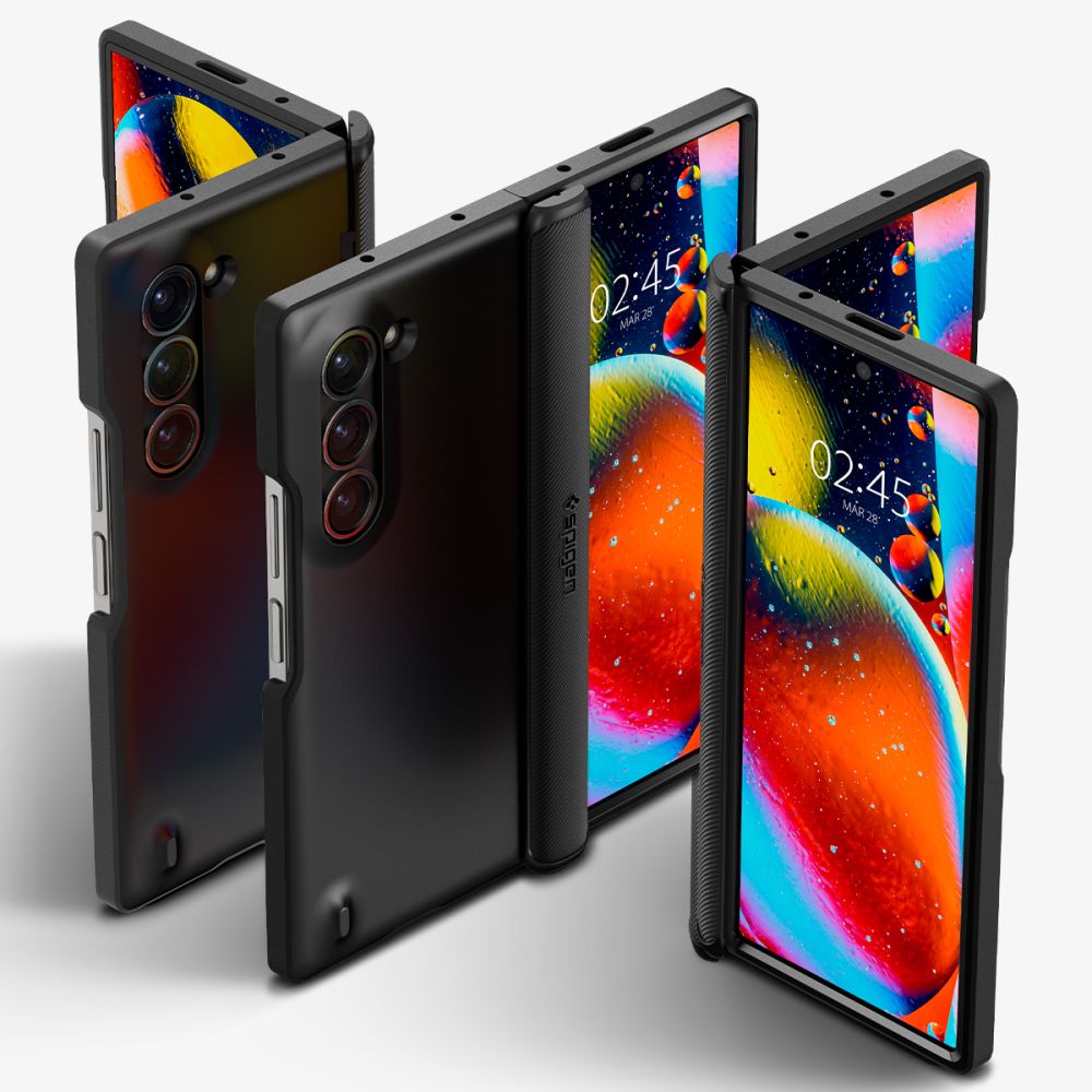 Spigen Samsung Galaxy Z Fold6 Slim Armor Pro Σκληρή Θήκη - Black