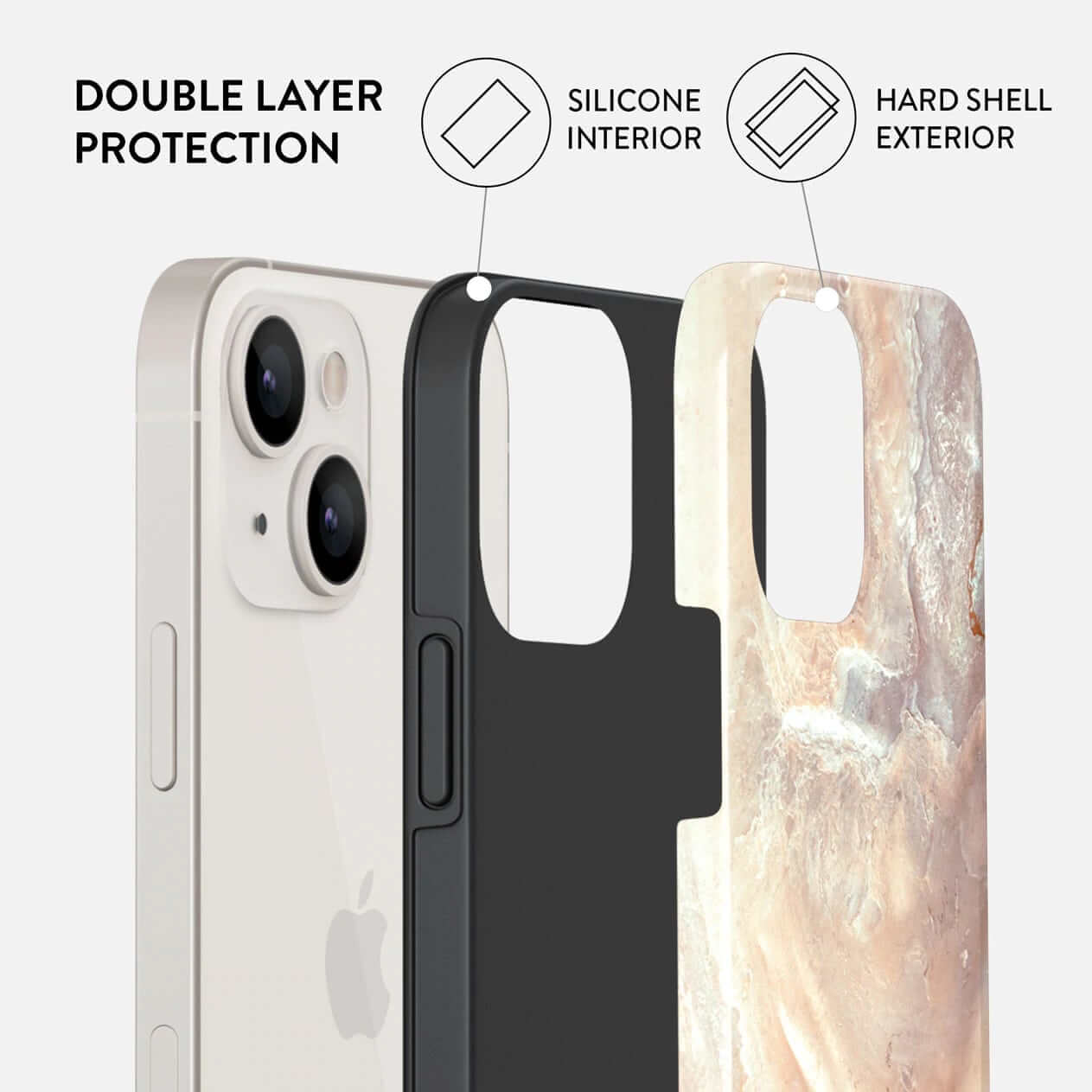 Burga iPhone 13 Fashion Tough Σκληρή Θήκη - Serene Sunset