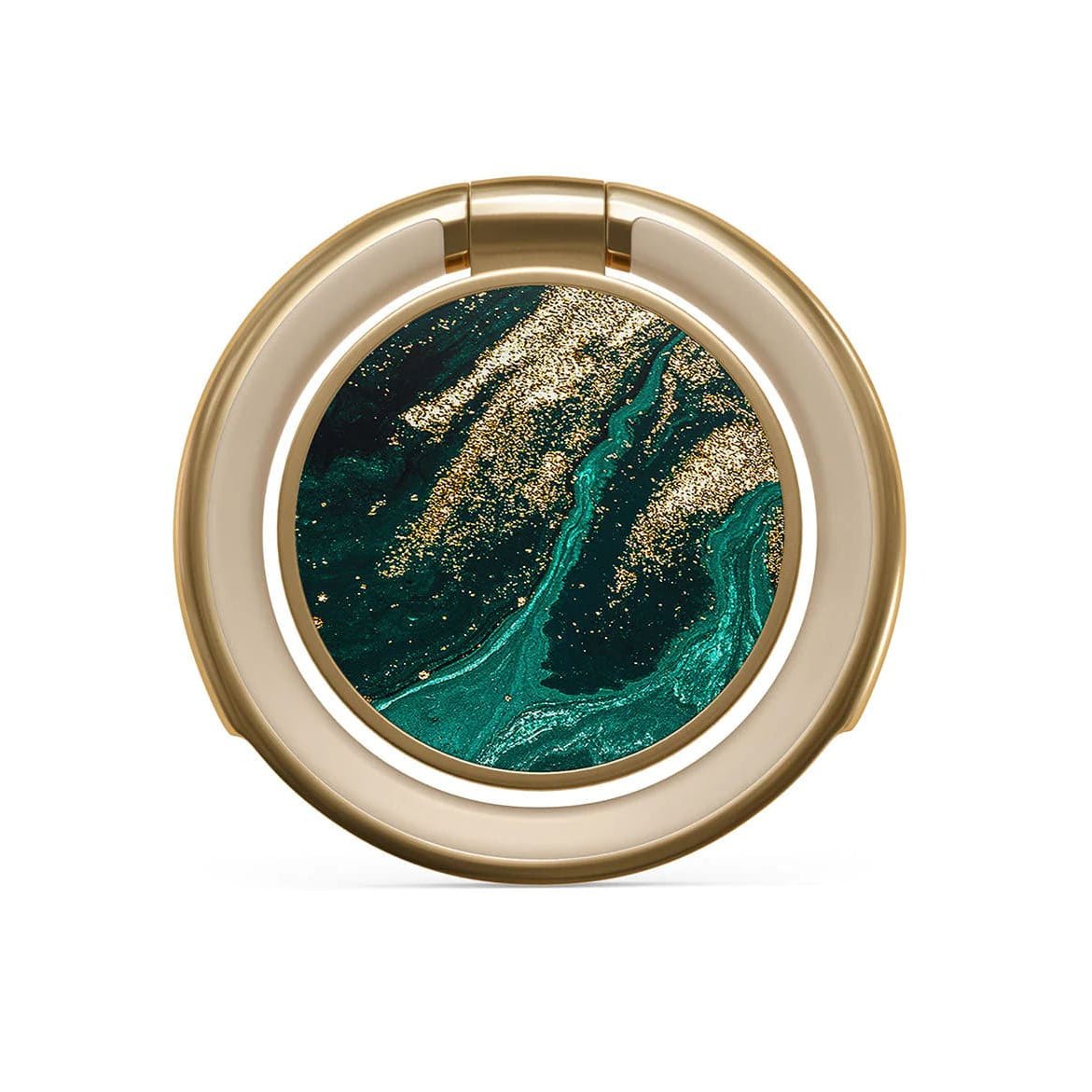 Burga Ring Holder - Δαχτυλίδι Συγκράτησης Κινητού - Βάση Στήριξης - Gold - Emerald Pool