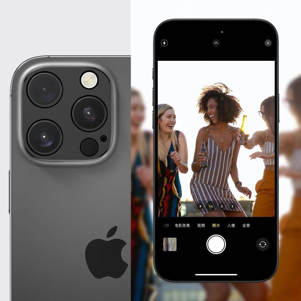 Tech - Protect iPhone 17 Pro Max Camalloy Fit+ Μεταλλικό Προστατευτικό για την Κάμερα - Black