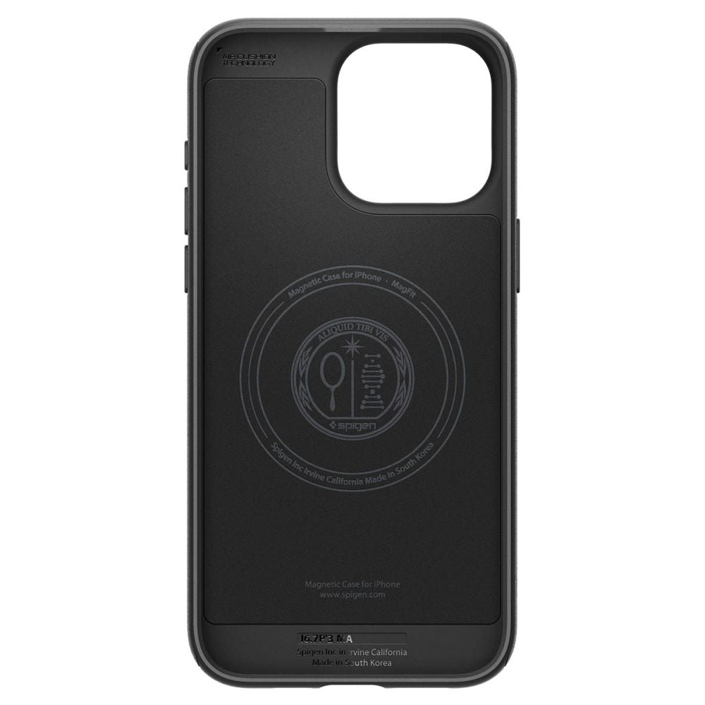 Spigen iPhone 15 Pro Max Mag Armor Θήκη Σιλικόνης TPU με MagSafe - Matte Black