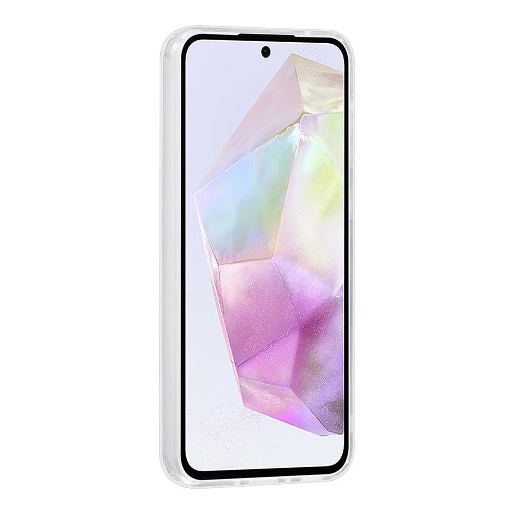 Tuniq Samsung Galaxy A35 5G - Σκληρή Θήκη με Πλαίσιο Σιλικόνης - Σχέδιο Μάρμαρο - Πράσινη