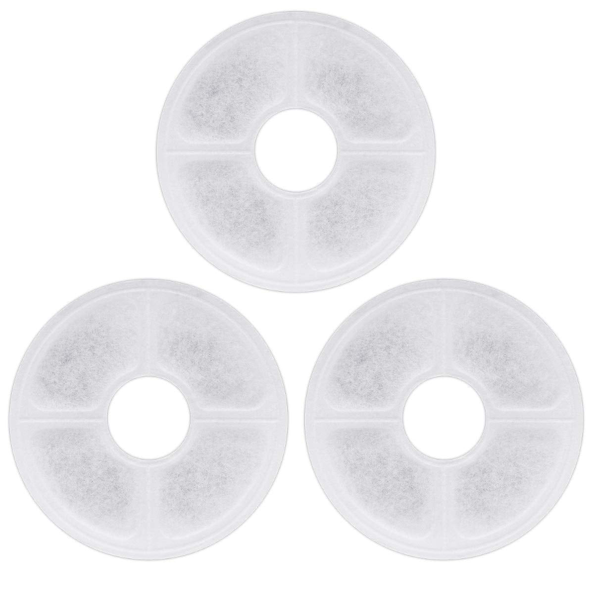 Navaris 3 Ανταλλακτικά Φίλτρα για Ποτίστρα Νερού για Γάτες και Σκύλους - 46755.03