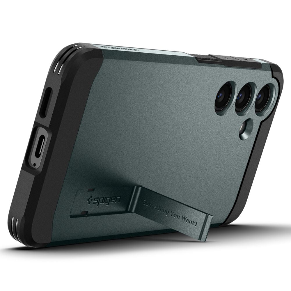 Spigen Samsung Galaxy S24+ Tough Armor Σκληρή Θήκη - Abyss Green
