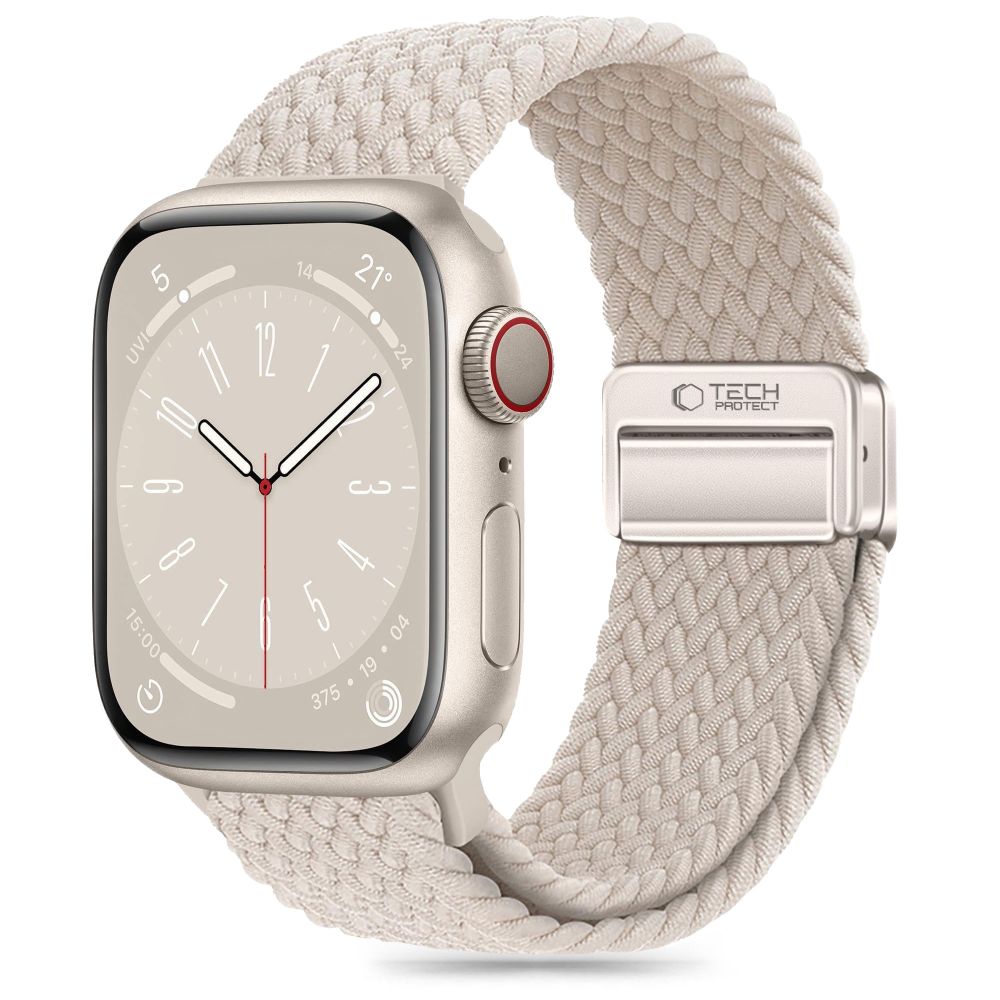 Tech - Protect Λουράκι Apple Watch 8/9/10/11 - SE (1/2/3) - 40/41/42mm NylonMag - Natural Titanium