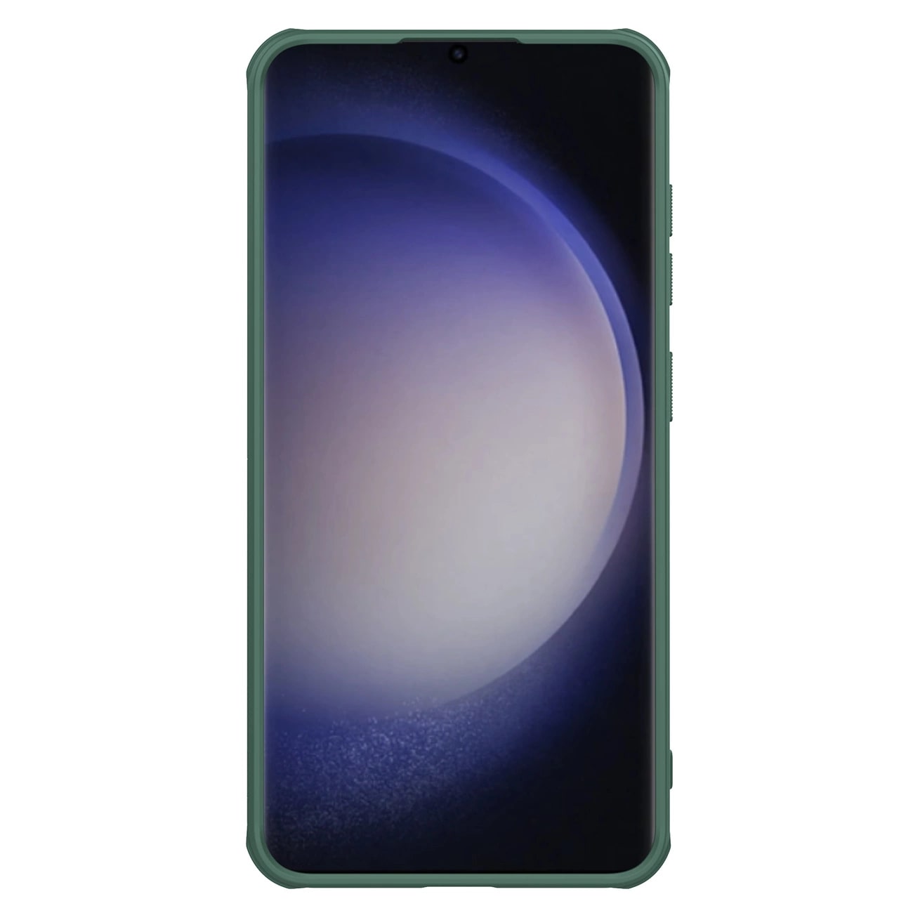 Nillkin Samsung Galaxy S24+ Super Frosted Shield Pro Σκληρή Θήκη με Πλαίσιο Σιλικόνης - Green