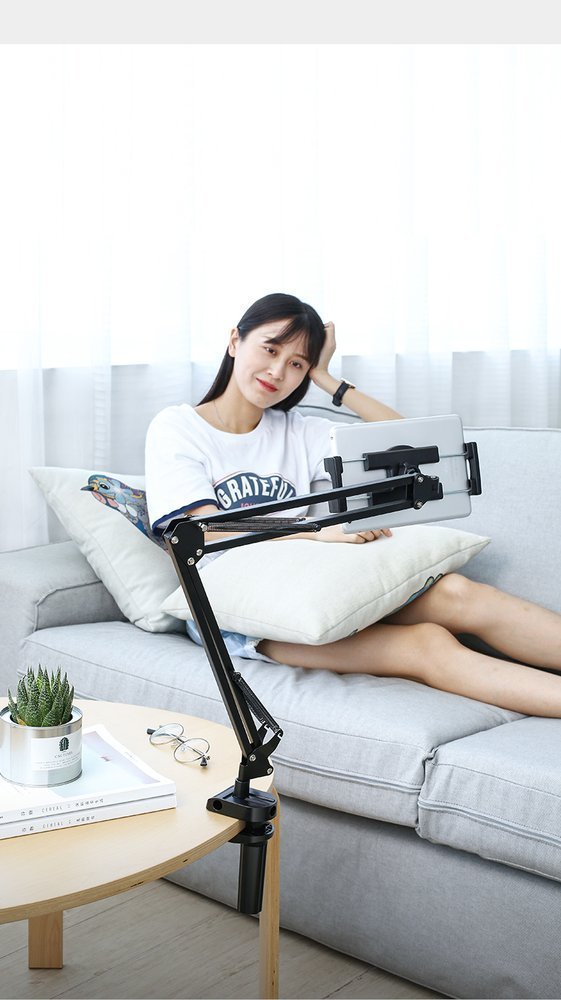 Ugreen LP142 Βάση Στήριξης Κινητών και Tablet με Ρυθμιζόμενο Βραχίονα - Black