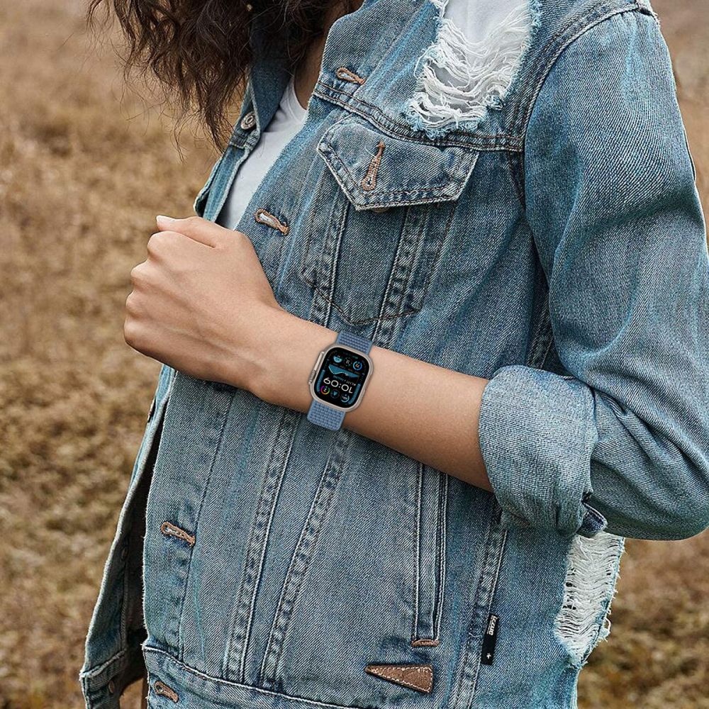 Tech - Protect Λουράκι Apple Watch 8/9/10/11 - SE (1/2/3) - 40/41/42mm Nylon - Baby Blue