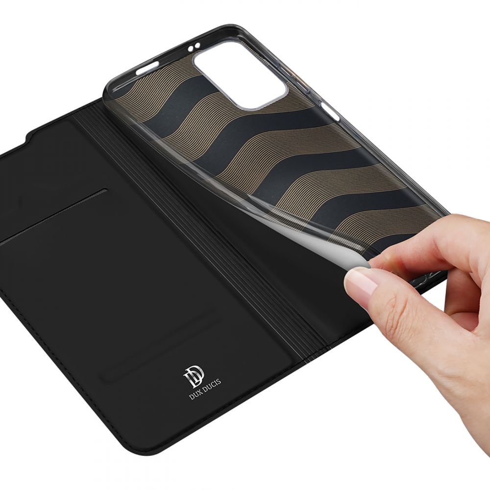 Dux Ducis Xiaomi Poco M4 Pro 5G / Redmi Note 11S 5G Flip Stand Case Θήκη Βιβλίο - Black