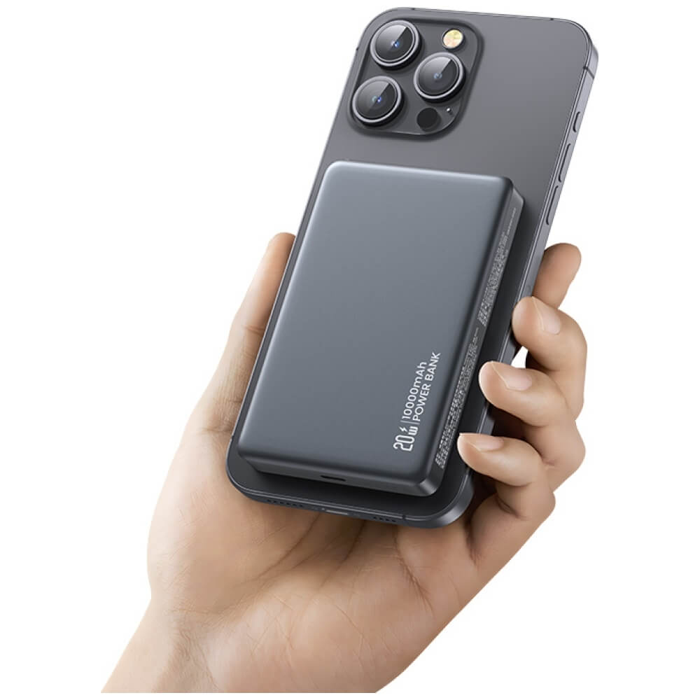 USAMS CD242 CY Series Ασύρματο PowerBank 10000mAh 20W - Tarnish